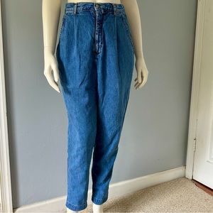 Vintage 80s Denim Medium Wash Mom Jeans